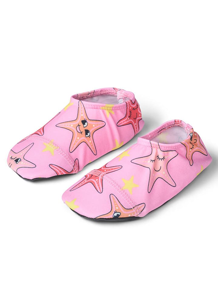 Småfolk Buty kąpielowe "Seesterne" w kolorze jasnoróżowym rozmiar: 30-32