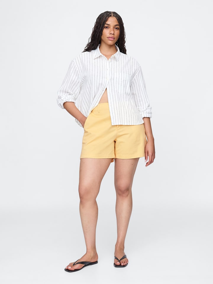 GAP Szorty w kolorze żółtym rozmiar: 48