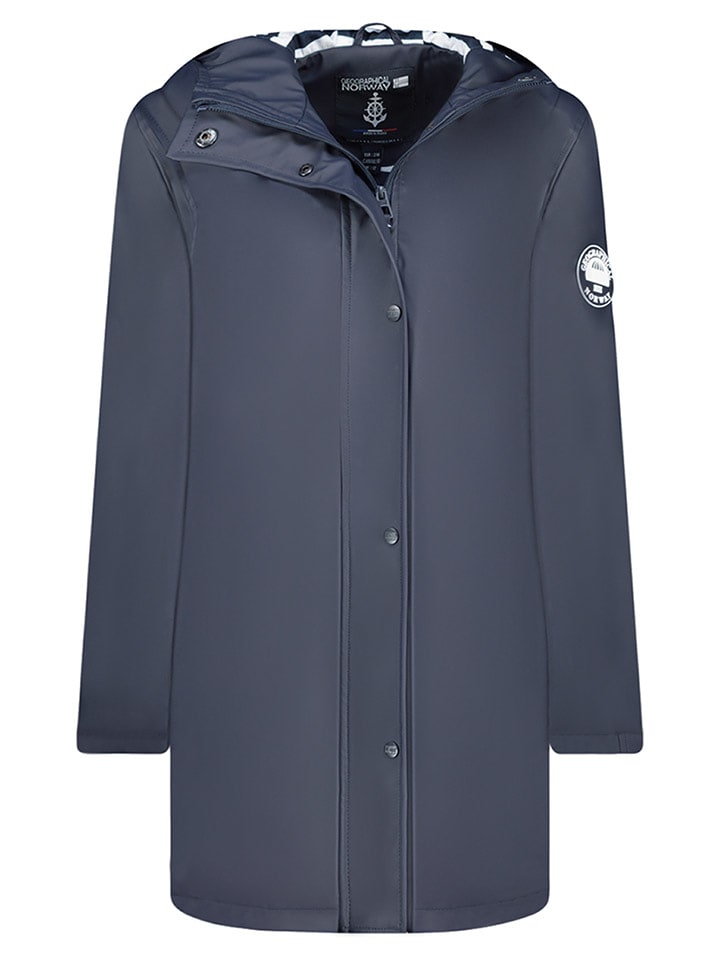 Geographical Norway Parka "Curieuse" w kolorze granatowym rozmiar: XL
