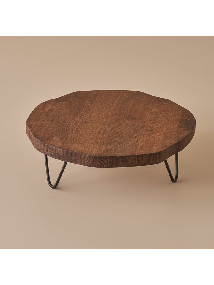 BELLA MAISON Patera w kolorze brązowym - wys. 6,3 x Ø 24,5 cm rozmiar: onesize