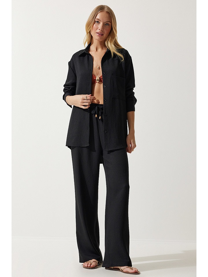 Happiness Istanbul 2-częściowy zestaw w kolorze czarnym rozmiar: 38