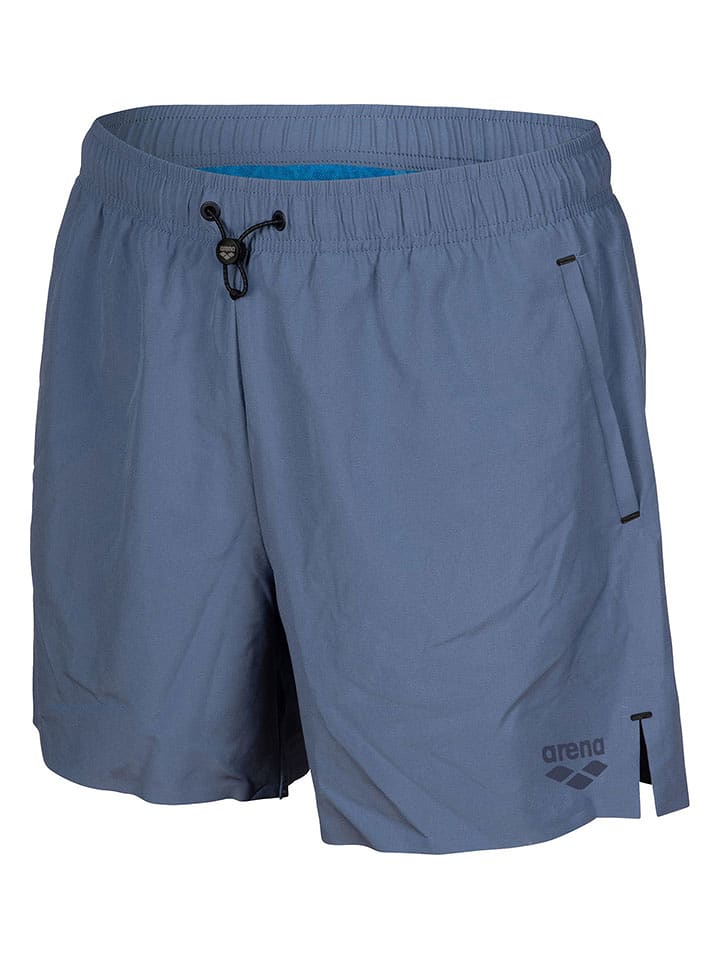 Arena Szorty kąpielowe w kolorze szaroniebieskim rozmiar: S