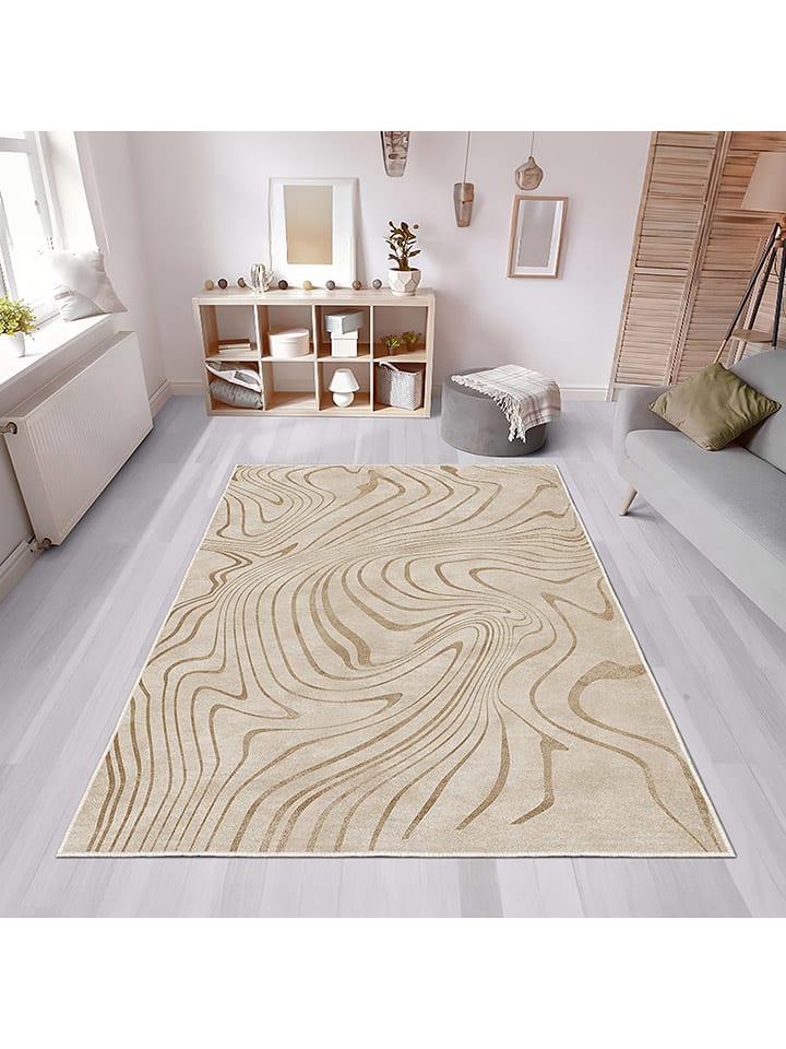 CARPET DIEM Dywan w kolorze beżowym rozmiar: 60x100 cm