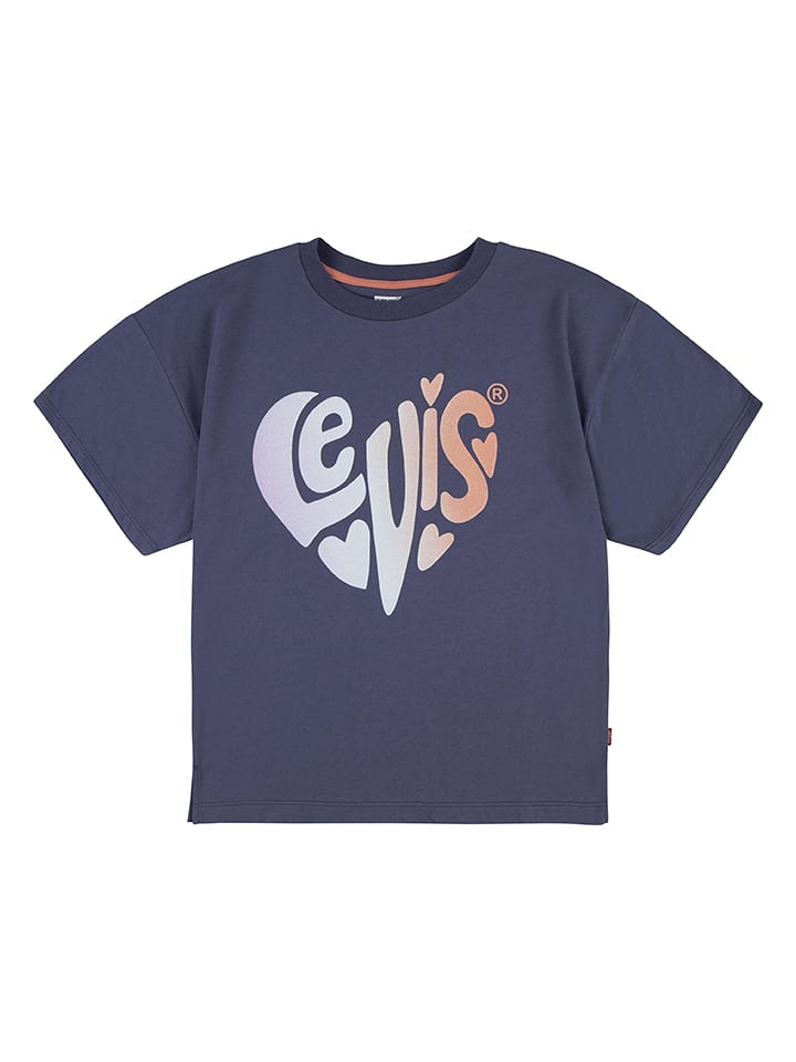 Levi's Kids Koszulka w kolorze niebieskim rozmiar: 128