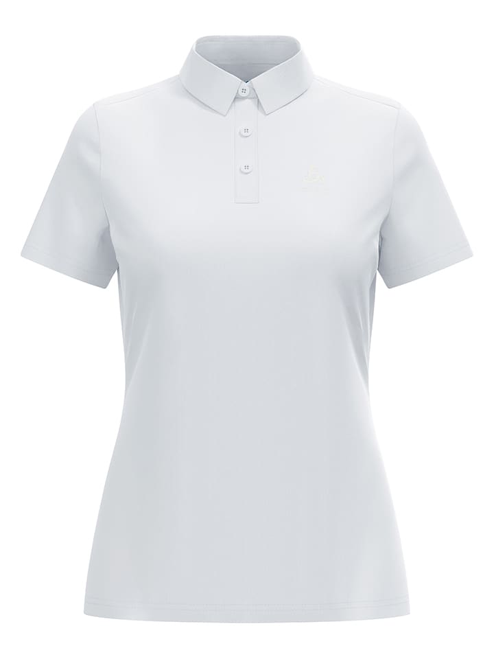 Odlo Funkcyjna koszulka polo "Cardada" w kolorze białym rozmiar: M