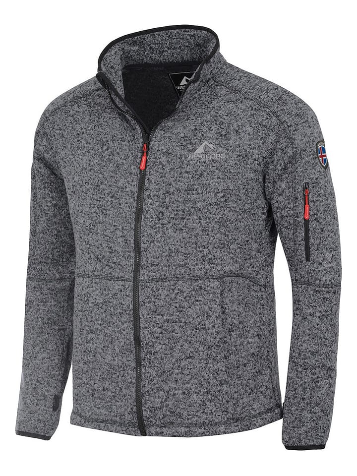 Westfjord Kurtka polarowa "Katla" w kolorze szarym rozmiar: 3XL