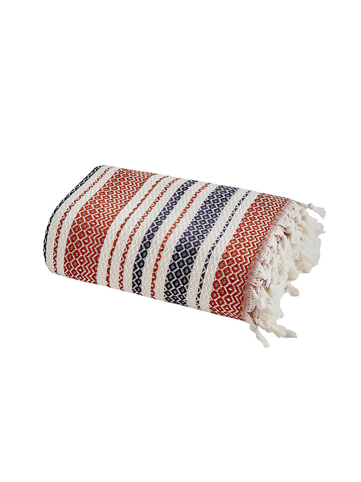 BELLA MAISON Narzuta "Puffy" w kolorze czerwonym - 220 x 160 cm rozmiar: onesize