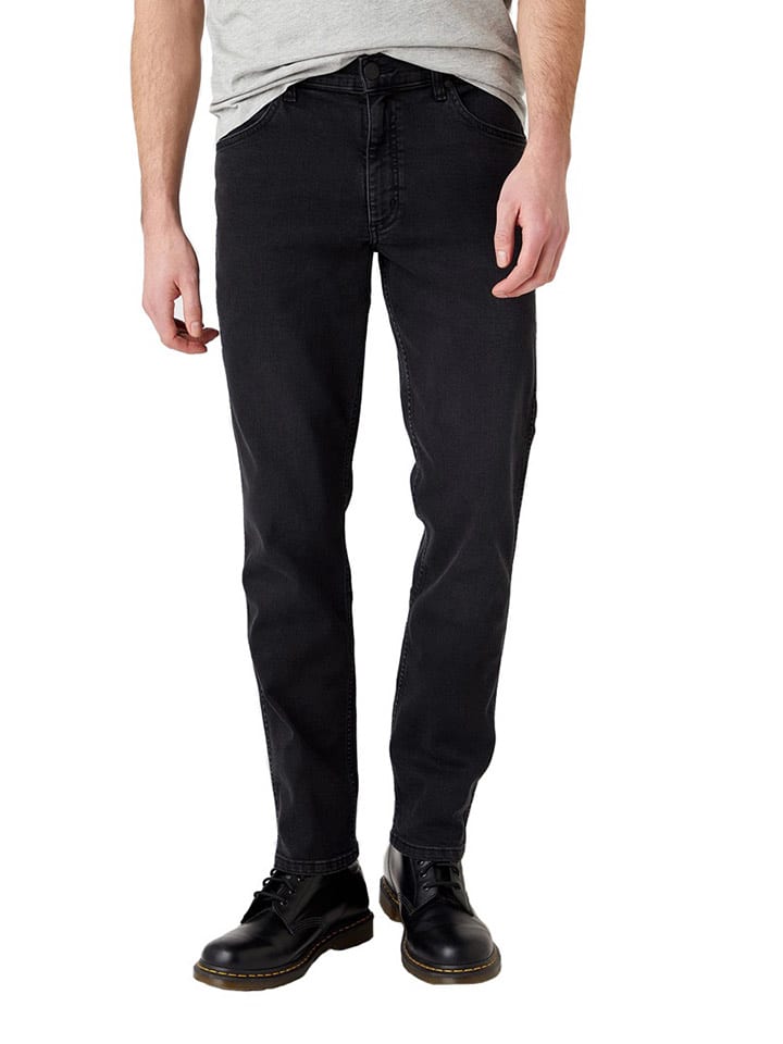 Wrangler Dżinsy - Slim fit - w kolorze czarnym rozmiar: W31/L34