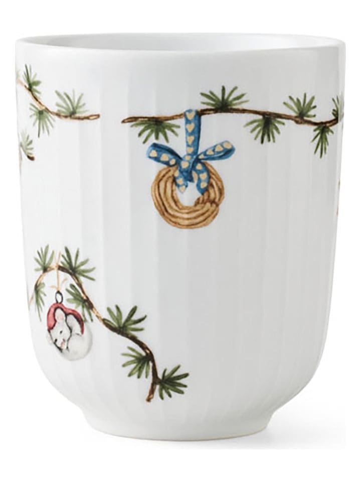 Rosendahl Kubek "Hammershøi Christmas" w kolorze białym - 300 ml rozmiar: onesize