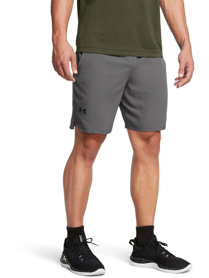 Under Armour Szorty sportowe w kolorze szarym rozmiar: L
