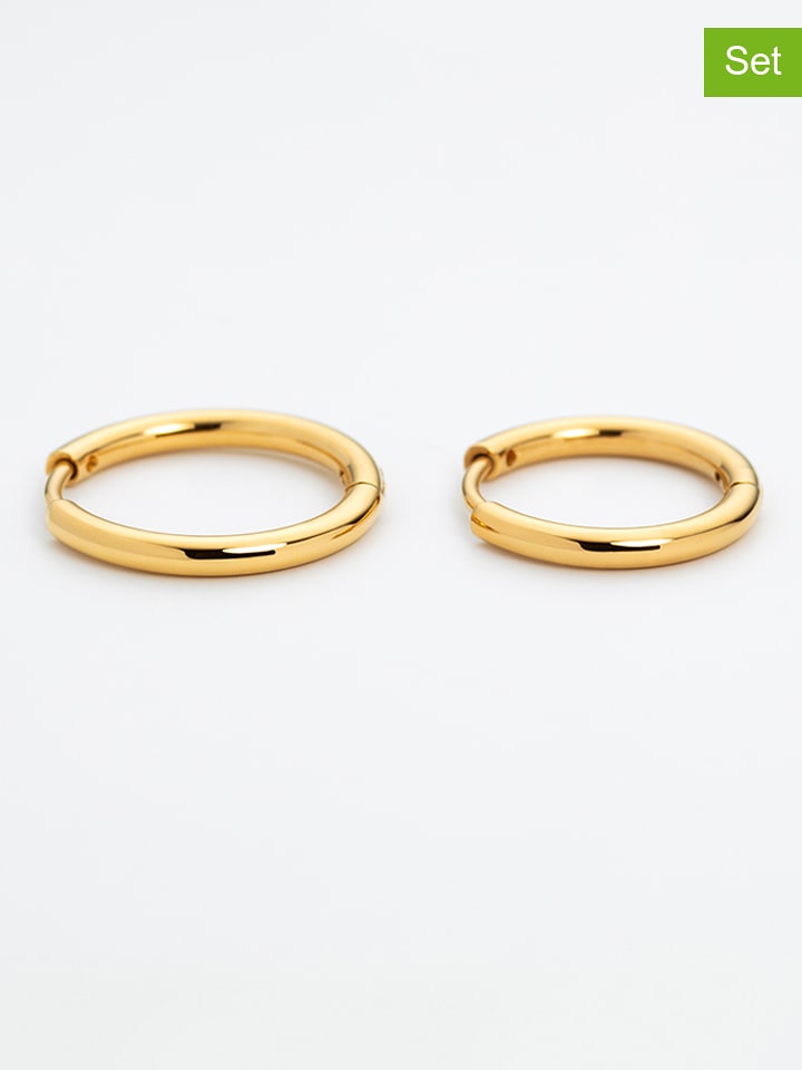 Paul Hewitt Kolczyki-kreole (2 pary) rozmiar: onesize