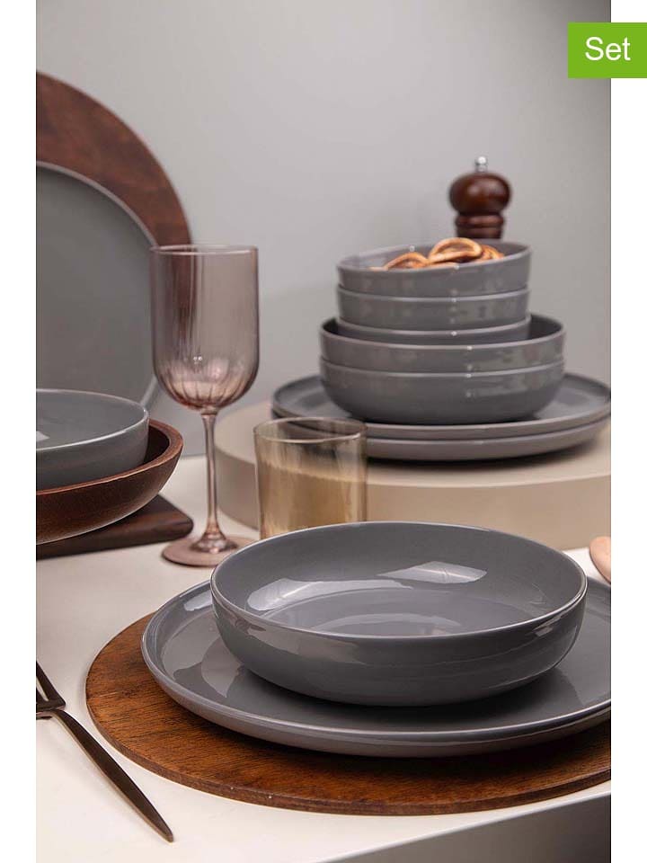 Hermia 12-częściowy zestaw w kolorze szarym rozmiar: onesize