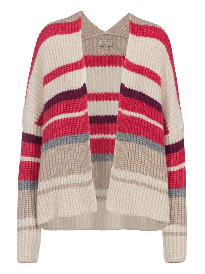 Herrlicher Kardigan "Alissa" w kolorze różowo-beżowym rozmiar: L