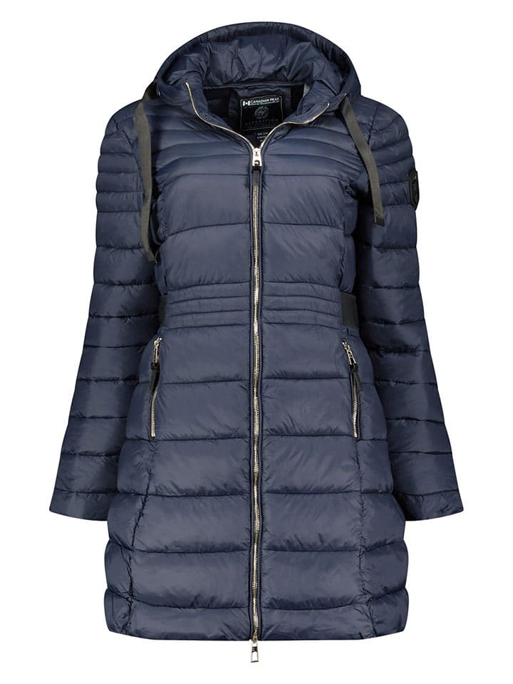 Canadian Peak Kurtka pikowana w kolorze granatowym rozmiar: M