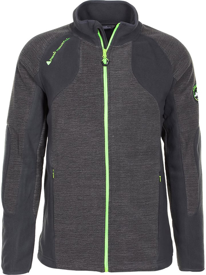 Peak Mountain Kurtka polarowa "Cecut" w kolorze szarym rozmiar: XXL