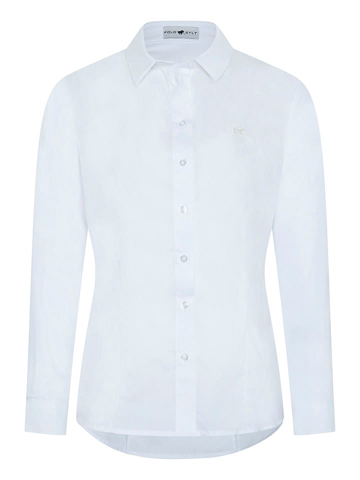 Polo Sylt Koszula - Slim Fit - w kolorze białym rozmiar: XXL