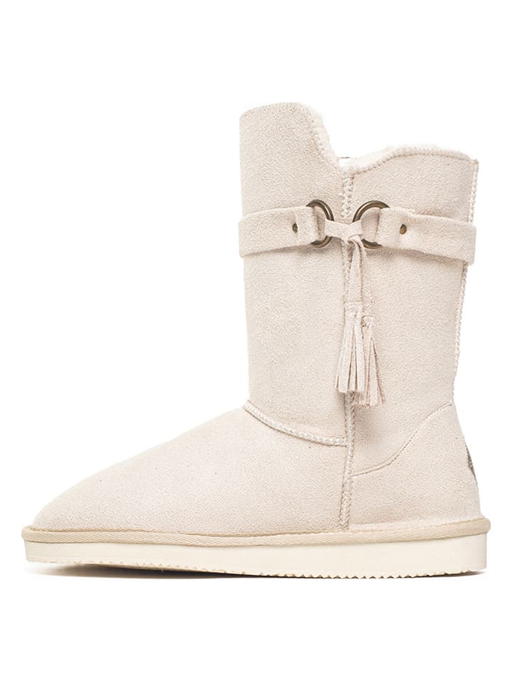 ISLAND BOOT Botki zimowe "Crawford" w kolorze kremowym rozmiar: 39