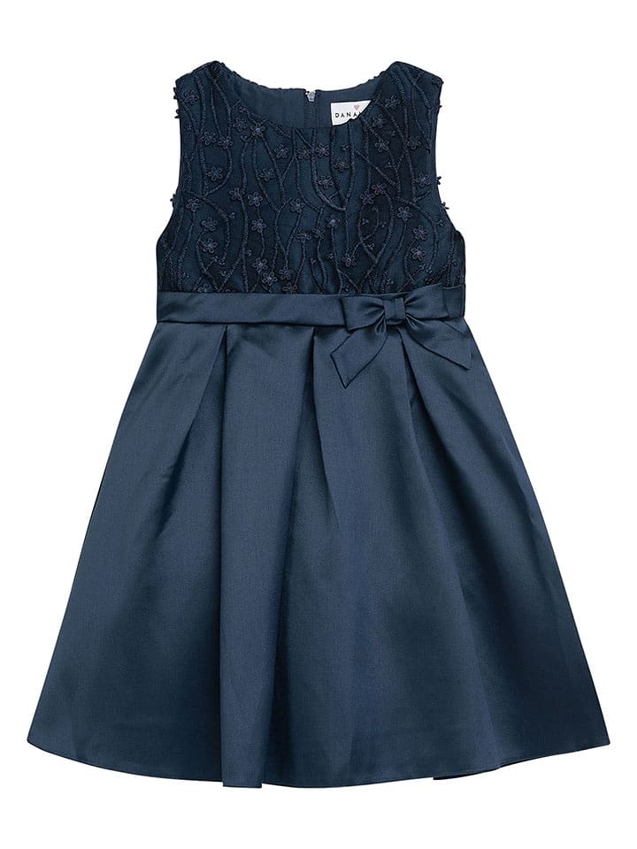 Danamade Sukienka "Dhalide" w kolorze granatowym rozmiar: 140