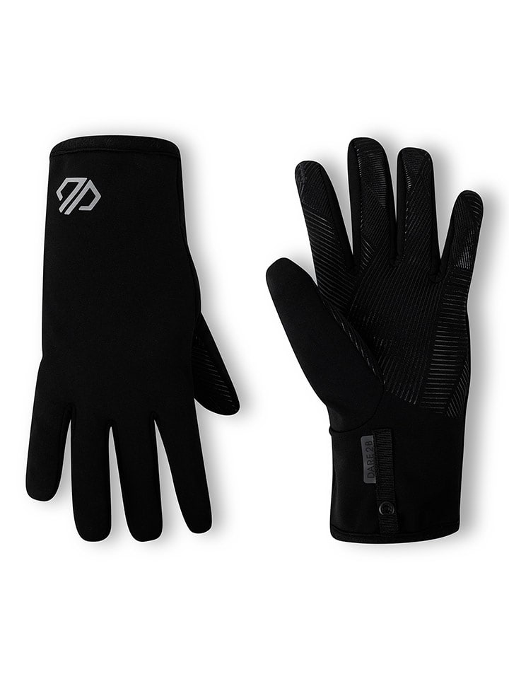 Dare 2b Rękawiczki funkcyjne "Endurance Stretch Liner" w kolorze czarnym rozmiar: L/XL