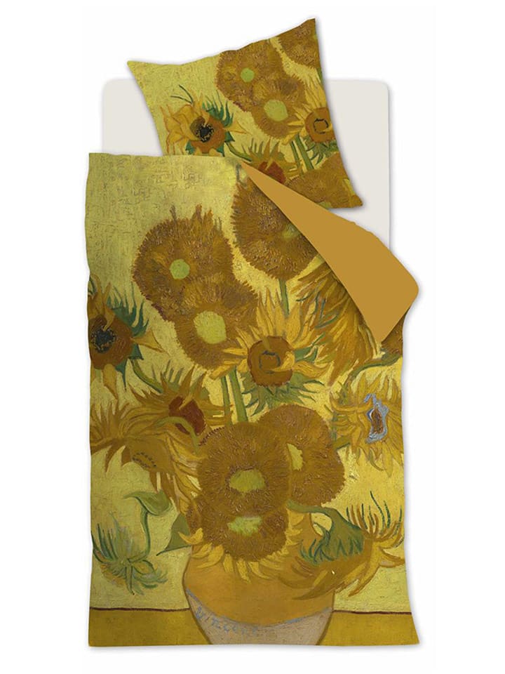 Beddinghouse Komplet pościeli "Tournesol" w kolorze żółtym rozmiar: 155x220 cm