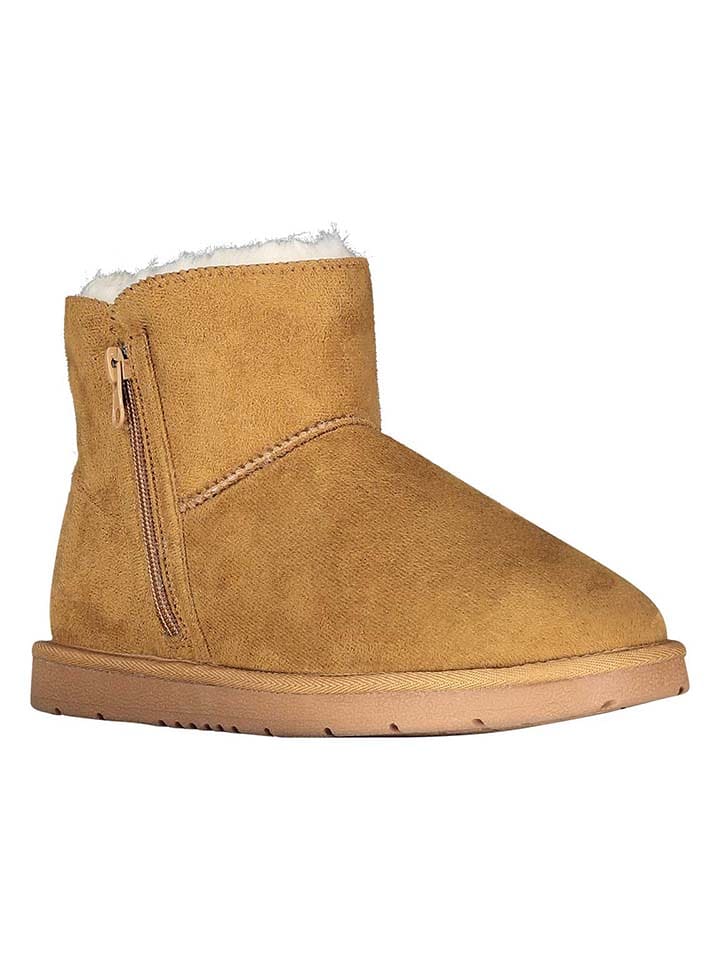 Geographical Norway Botki zimowe "Ozipneige" w kolorze jasnobrązowym rozmiar: 37