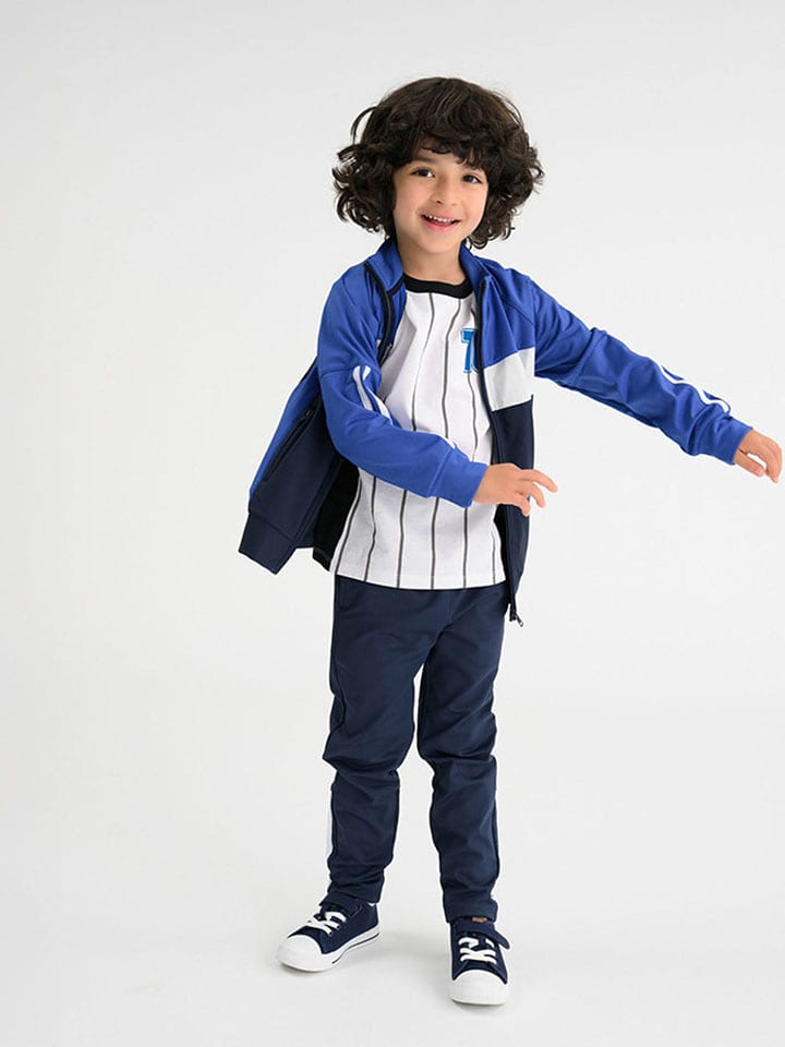 COOL CLUB 2-częściowy zestaw w kolorze granatowo-niebieskim rozmiar: 128