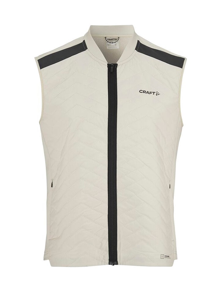 Craft Kamizelka "ADV Subz" w kolorze kremowym do biegania rozmiar: M