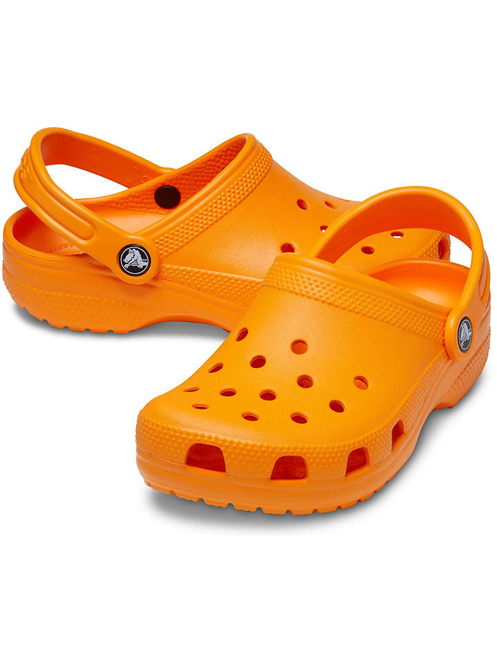 Crocs Chodaki "Classic" w kolorze pomarańczowym rozmiar: 37/38