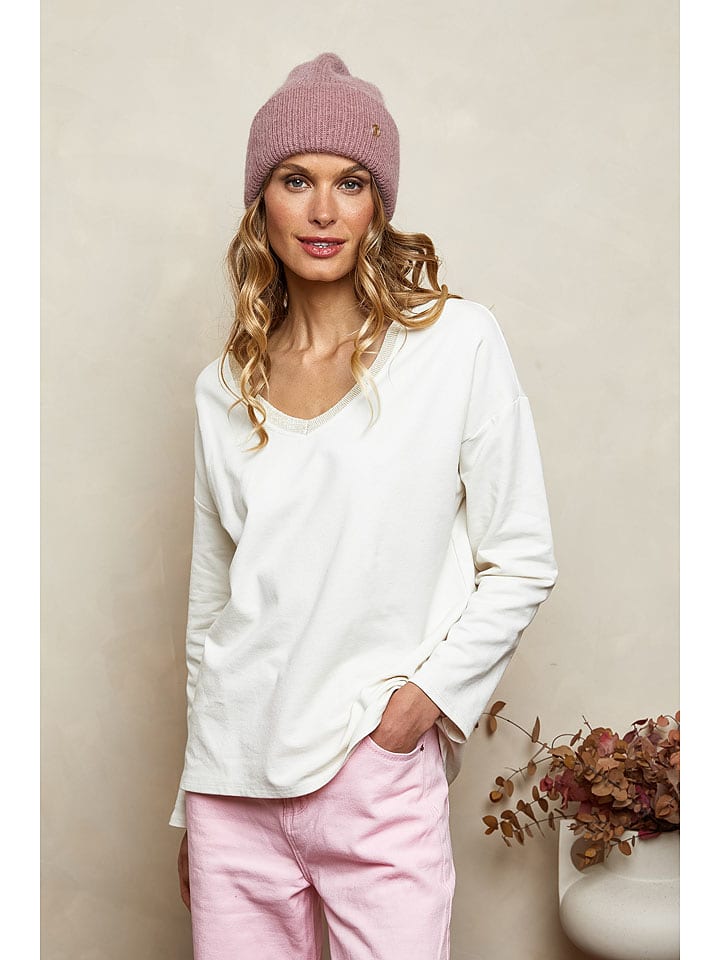 Joséfine Koszulka "Caliora" w kolorze beżowym rozmiar: S