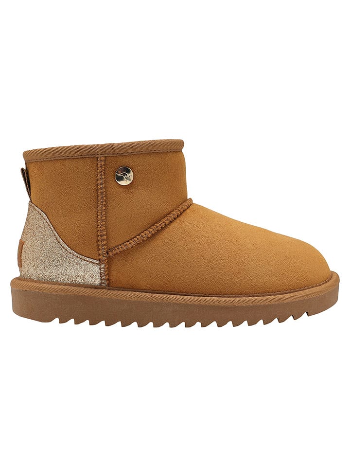 Kangaroos Botki zimowe "K-UW Broome" w kolorze jasnobrązowym rozmiar: 39