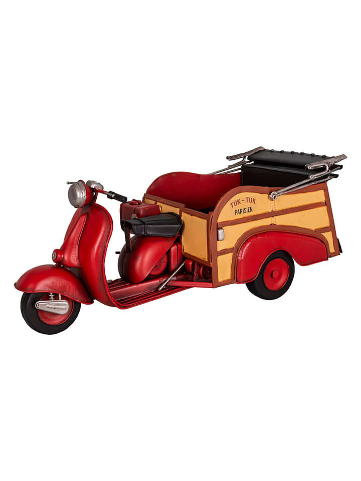 Anticline Figurka dekoracyjna w kolorze czerwono-żółtym - wys. 15 cm rozmiar: onesize