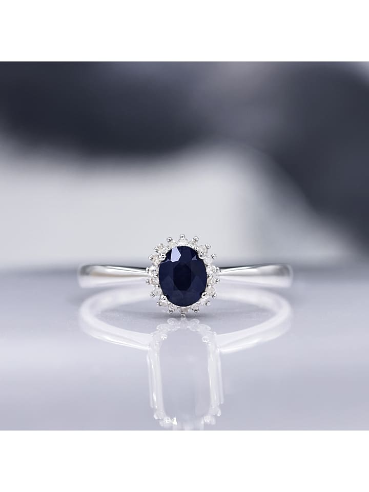 CARATELLI Złoty pierścionek "Abra" z diamentami rozmiar: 52