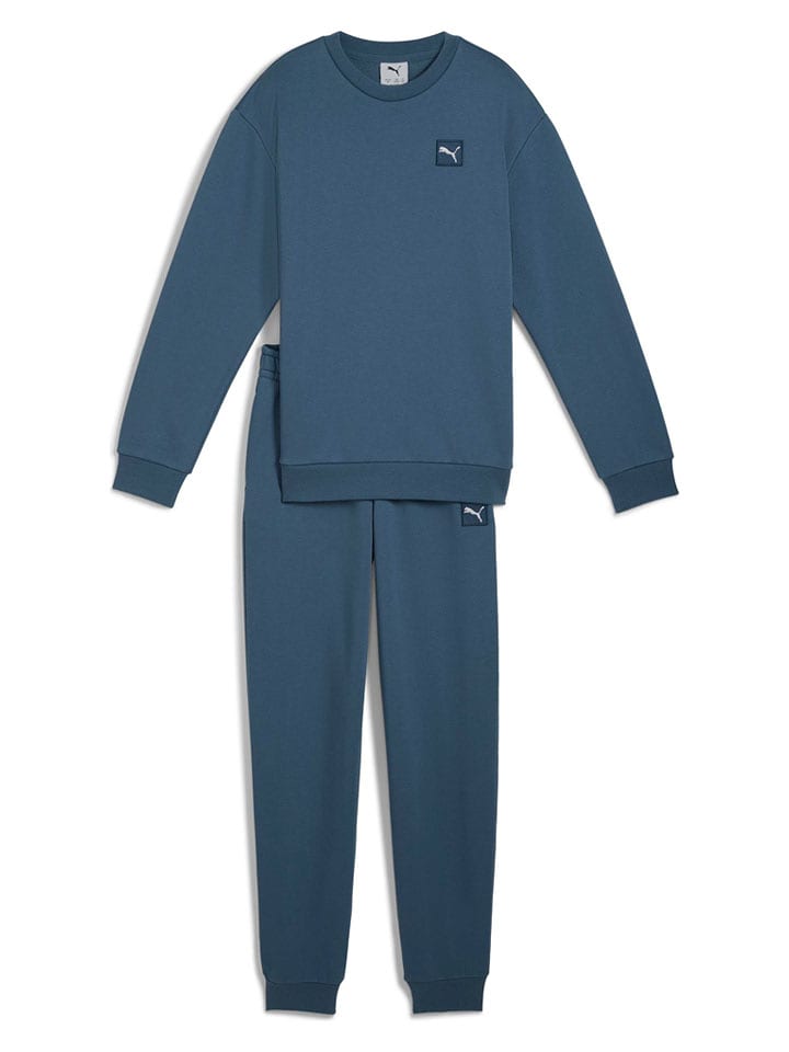 Puma Strój joggingowy w kolorze granatowym rozmiar: 152