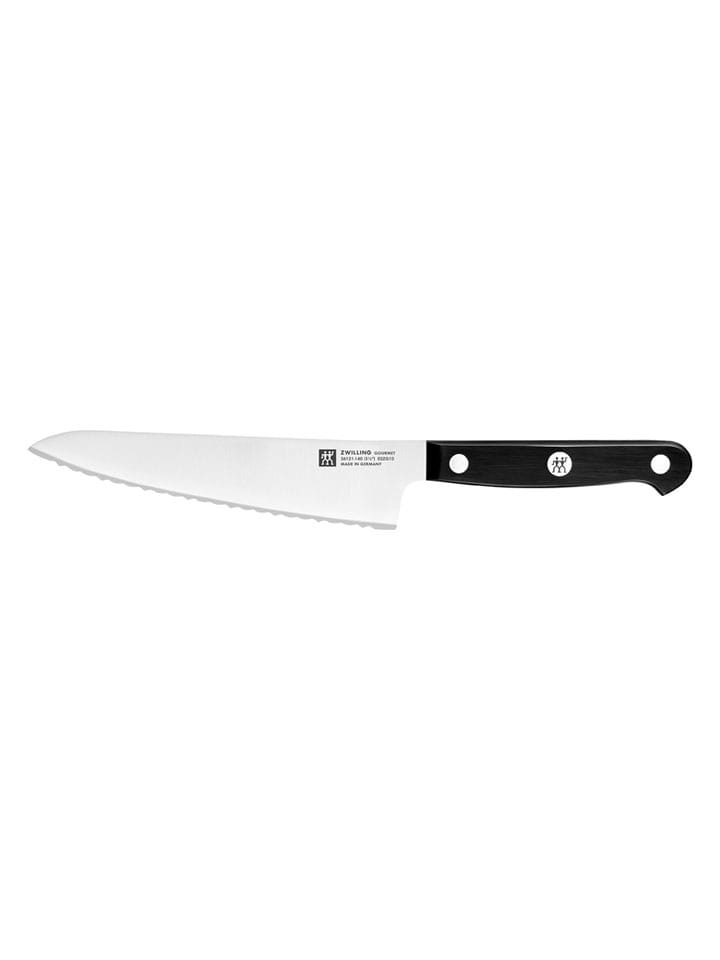 Zwilling Nóż szefa kuchni "Compact" w kolorze czarnym - dł. 14 cm rozmiar: onesize