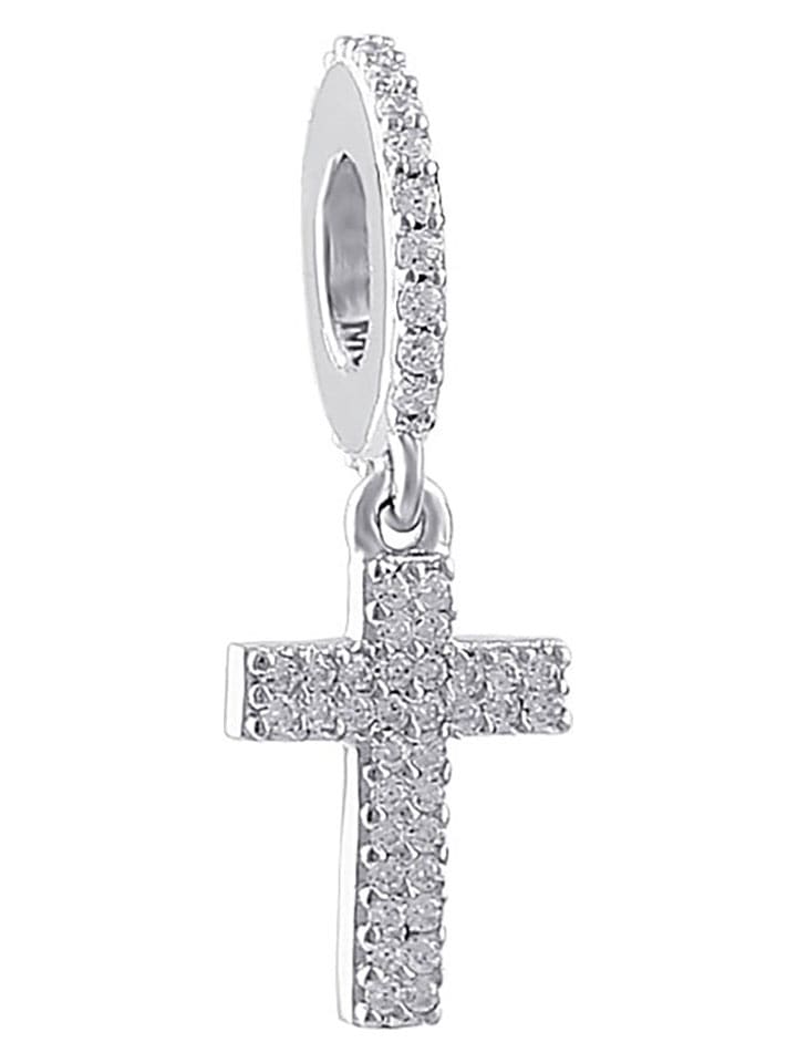 CHARM'S Srebrna zawieszka z cyrkoniami rozmiar: onesize