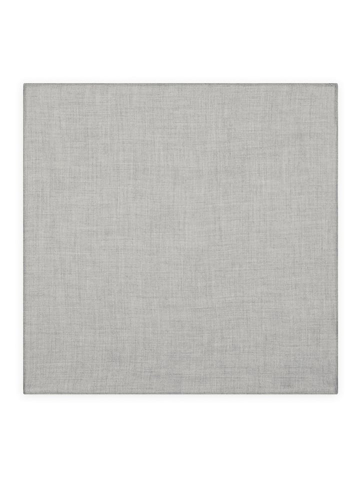 Perfect Cashmere Kaszmirowa chusta "Suiza" w kolorze szarym - 56 x 56 cm rozmiar: onesize