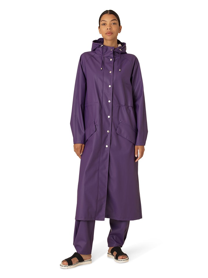 Ilse Jacobsen Płaszcz przeciwdeszczowy w kolorze fioletowym rozmiar: 42