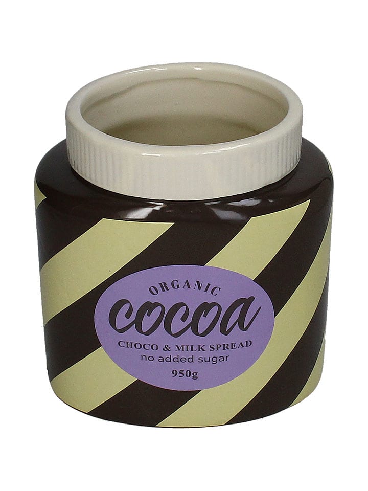 Kersten Doniczka "Cocoa" w kolorze fioletowo-czarno-beżowym - 16,5 x 17 x 13,2 cm rozmiar: onesize