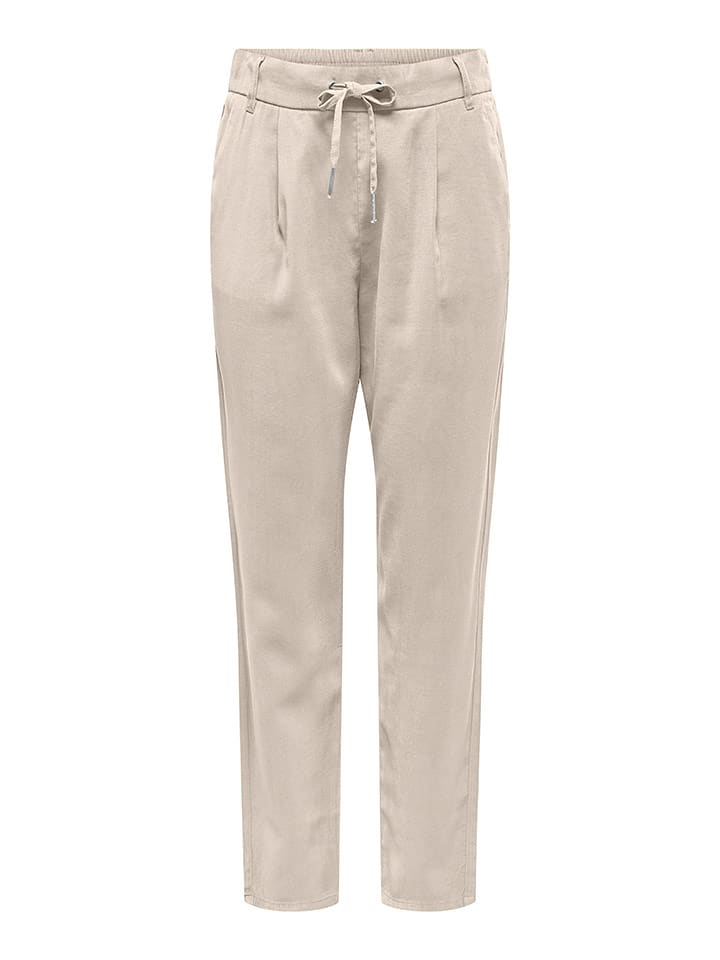 ONLY Spodnie w kolorze beżowym rozmiar: XL/L32
