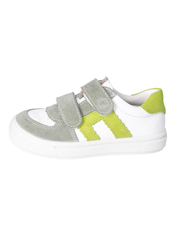 Ricosta Skórzane sneakersy w kolorze szaro-żółtym rozmiar: 31