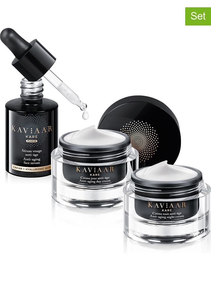 KAVIAAR KARE 3-częściowy zestaw "Anti-Age" rozmiar: onesize