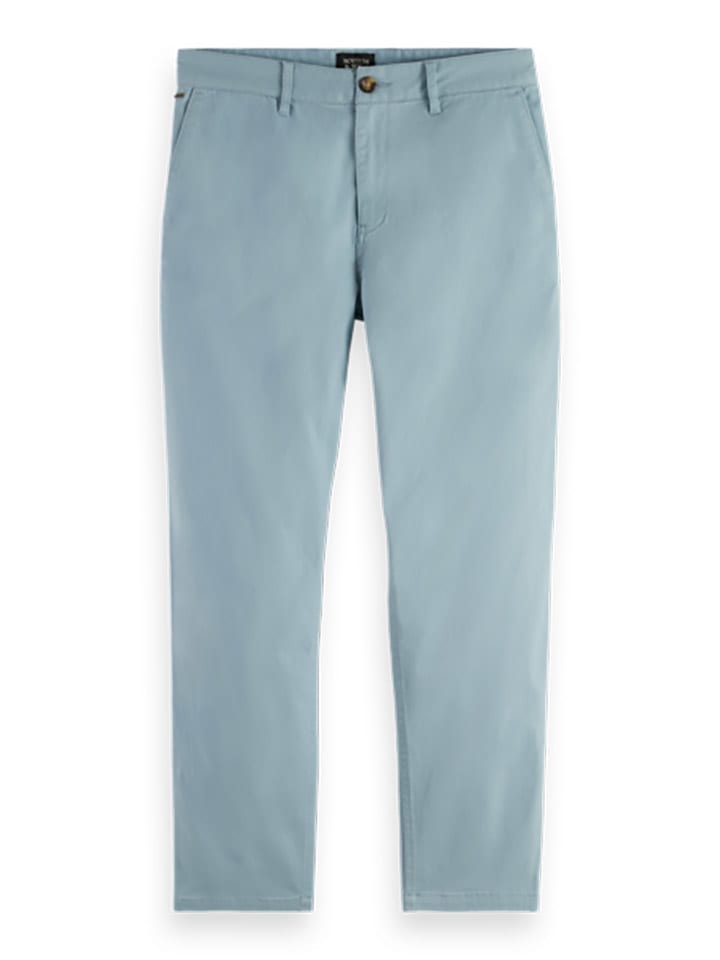 Scotch & Soda Spodnie chino w kolorze błękitnym rozmiar: W32/L32