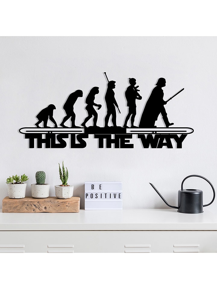 ABERTO DESIGN Dekoracja ścienna "Evrim" - 69 x 30 cm rozmiar: onesize