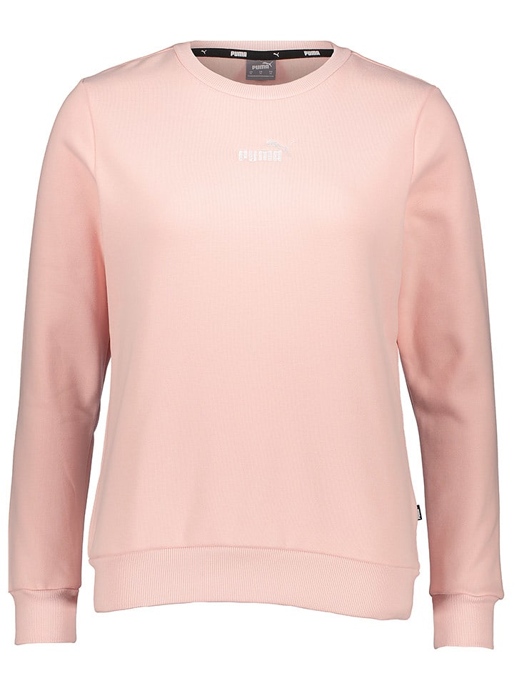 Puma Bluza "ESS+" w kolorze jasnoróżowym rozmiar: L