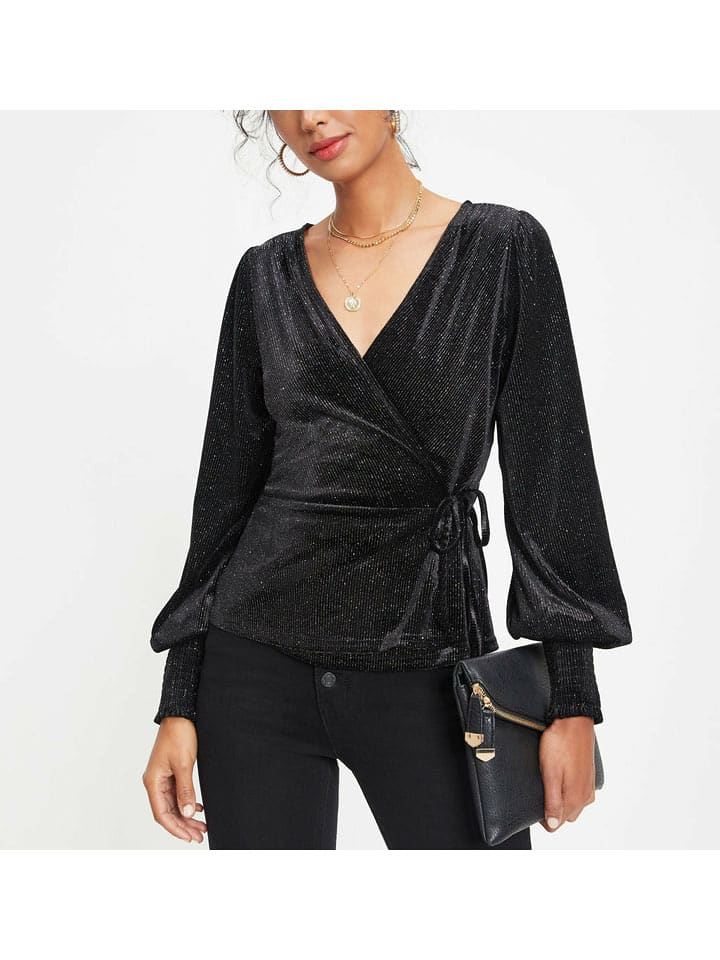 Milan Kiss Bluzka w kolorze czarnym rozmiar: XL