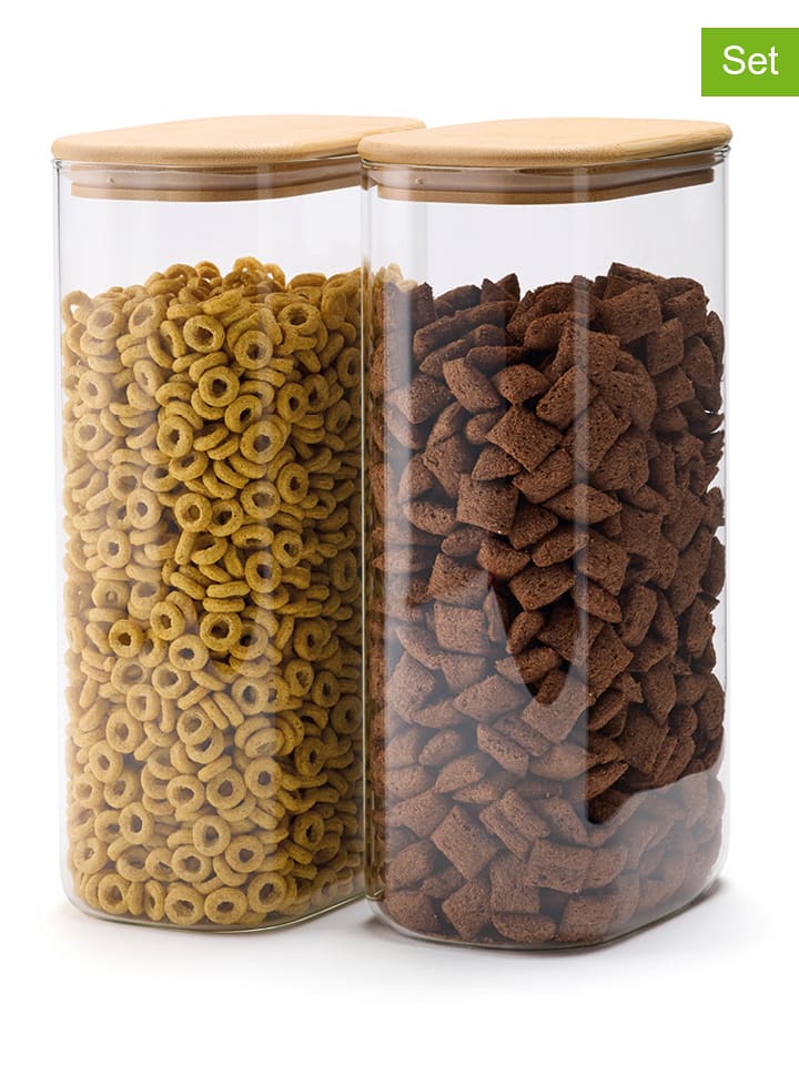 Sauter Słoiki (2 szt.) w kolorze jasnobrązowym rozmiar: onesize