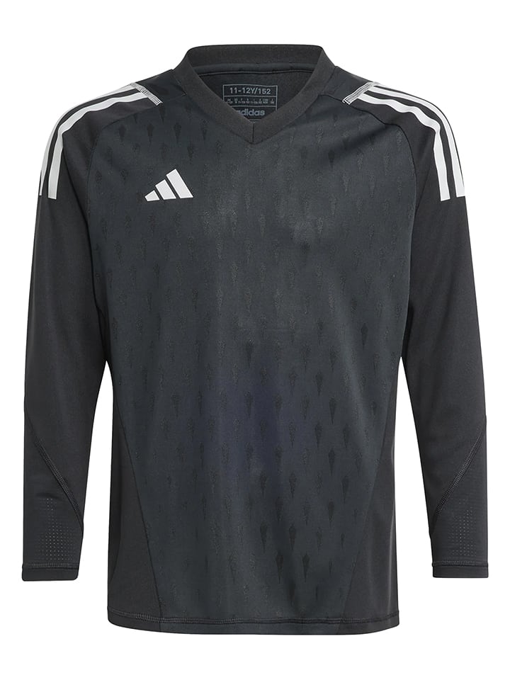 adidas Koszulka sportowa "T23 P GK JSY LY" w kolorze czarnym rozmiar: 152