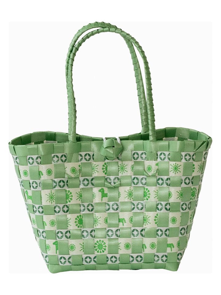 Overbeck and Friends Torebka "Yule" w kolorze zielonym - 19 x 13 x 11 cm rozmiar: onesize