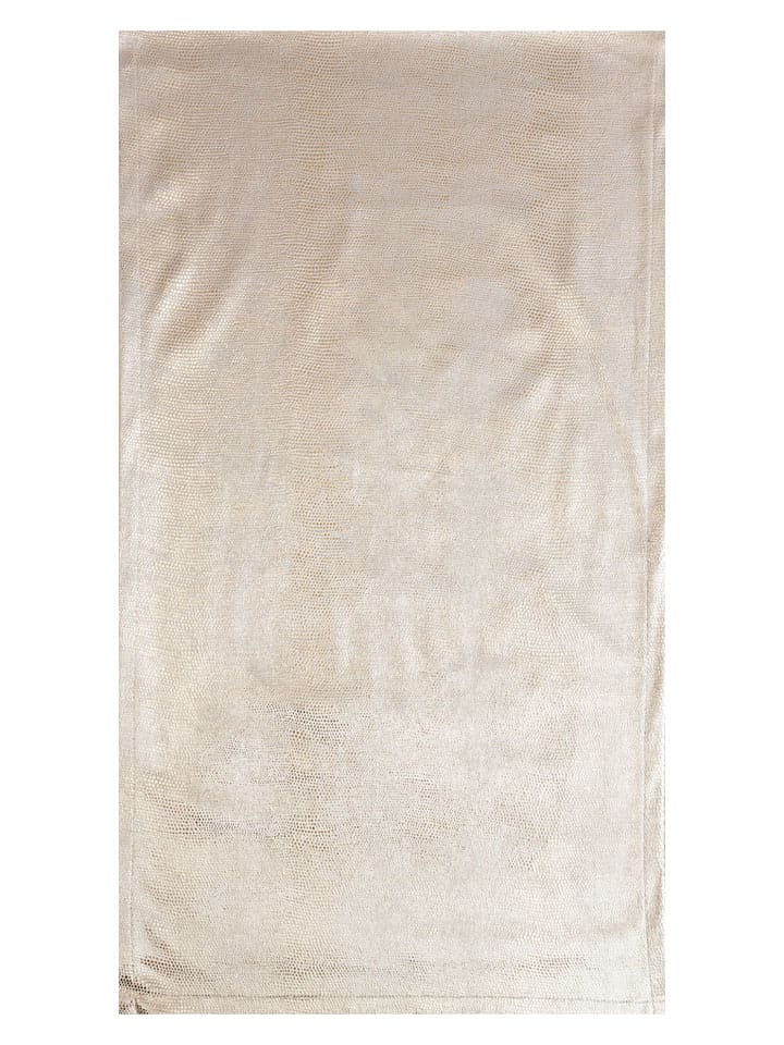 Magma Heimtex Bieżnik "Scara" w kolorze beżowym - 145 x 40 cm rozmiar: onesize