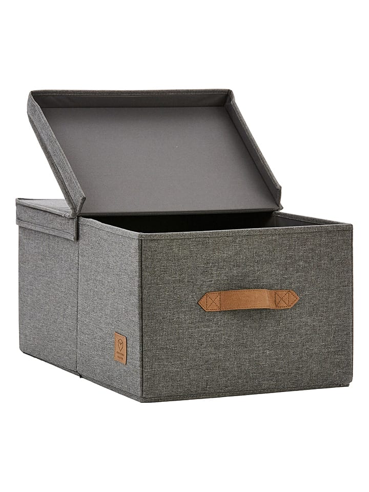 STORE IT Pudełko "Premium" w kolorze jasnoszarym - 47 x 30 x 22 cm rozmiar: onesize